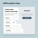 Requisiti per una Pagina di Consenso ai Cookie Conforme al GDPR